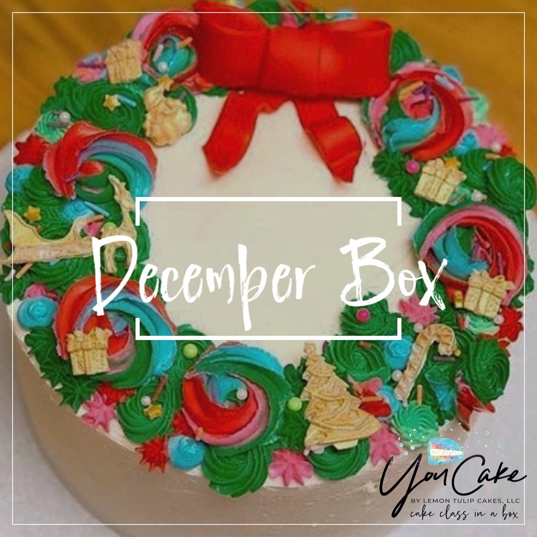 December YouCake Box- Holiday theme